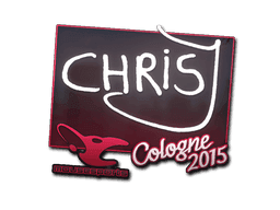 Sticker | chrisJ | Cologne 2015