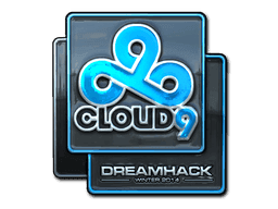 Sticker | Cloud9 (Foil) | DreamHack 2014