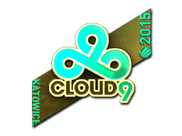 Sticker | Cloud9 G2A (Gold) | Katowice 2015