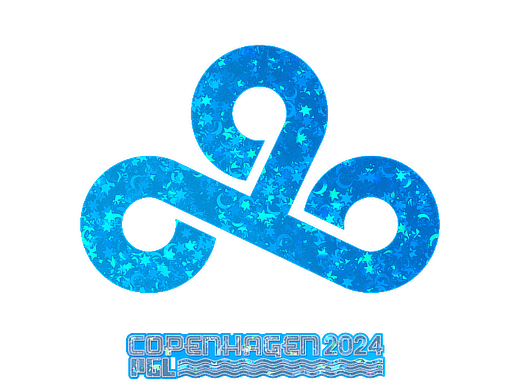 Sticker | Cloud9 (Glitter) | Copenhagen 2024