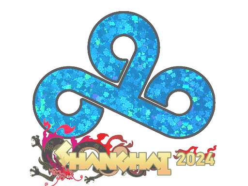 Sticker | Cloud9 (Glitter) | Shanghai 2024