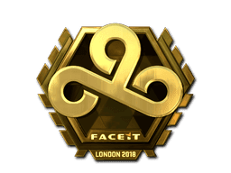 Sticker | Cloud9 (Gold) | London 2018