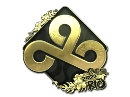 Sticker | Cloud9 (Gold) | Rio 2022