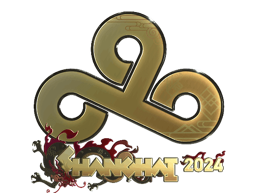 Sticker | Cloud9 (Gold) | Shanghai 2024