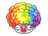 Sticker | Clown Wig
