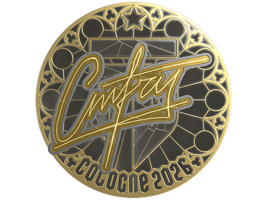Sticker | cmtry (Gold) | Cologne 2026