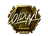 Sticker | COLDYY1 (Gold) | London 2018