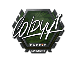 Sticker | COLDYY1 | London 2018