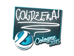 Sticker | coldzera | Cologne 2015