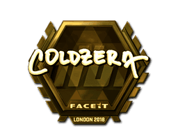 Sticker | coldzera (Gold) | London 2018