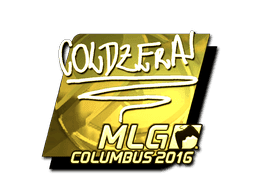 Sticker | coldzera (Gold) | MLG Columbus 2016