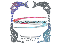 Sticker | Complexity Gaming (Holo) | Austin 2025