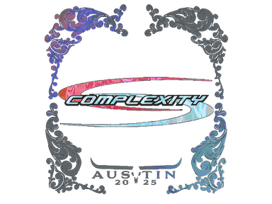 Sticker | Complexity Gaming (Holo) | Austin 2025