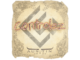Sticker | controlez | Austin 2025