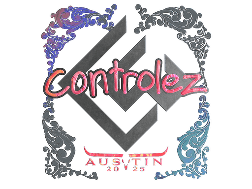 Sticker | controlez (Holo) | Austin 2025