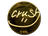 Sticker | crush (Gold) | Katowice 2019