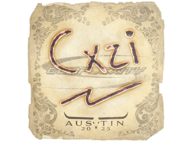 Sticker | Cxzi | Austin 2025