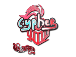 Sticker | Cypher (Holo) | Paris 2023