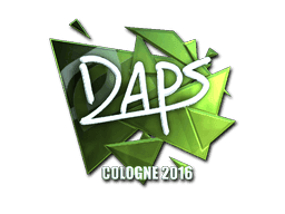 Sticker | daps (Foil) | Cologne 2016