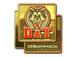 Sticker | dAT team (Gold) | DreamHack 2014