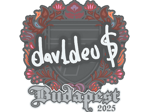 Sticker | dav1deuS | Budapest 2025