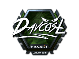 Sticker | DavCost (Foil) | London 2018