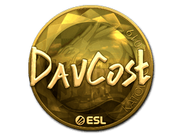 Sticker | DavCost (Gold) | Katowice 2019