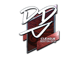 Sticker | DD (Foil) | Boston 2018