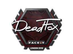 Sticker | DeadFox | London 2018