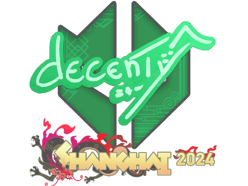 Sticker | decenty | Shanghai 2024