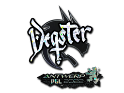 Sticker | degster (Glitter) | Antwerp 2022