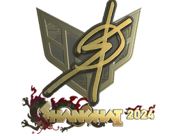 Sticker | degster (Gold) | Shanghai 2024