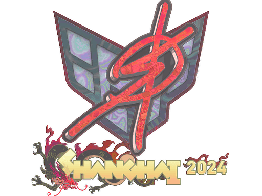 Sticker | degster (Holo) | Shanghai 2024