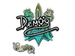 Sticker | DemQQ (Glitter) | Paris 2023