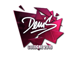 Sticker | denis (Foil) | Cologne 2016