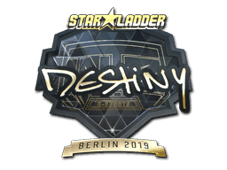 Sticker | DeStiNy (Gold) | Berlin 2019