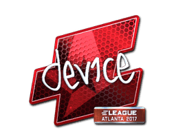 Sticker | device (Foil) | Atlanta 2017