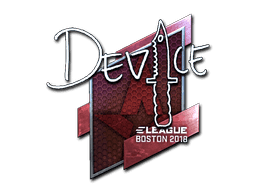 Sticker | device (Foil) | Boston 2018