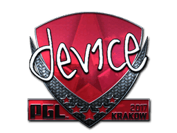 Sticker | device (Foil) | Krakow 2017