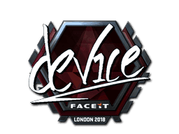 Sticker | device (Foil) | London 2018