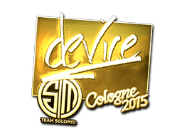 Sticker | device (Gold) | Cologne 2015