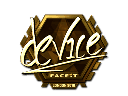 Sticker | device (Gold) | London 2018