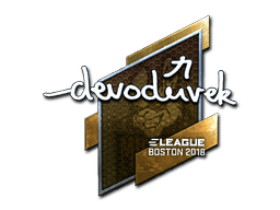 Sticker | devoduvek (Foil) | Boston 2018