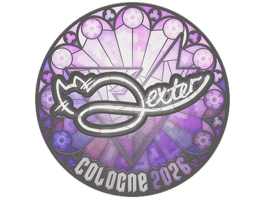 Sticker | dexter | Cologne 2026