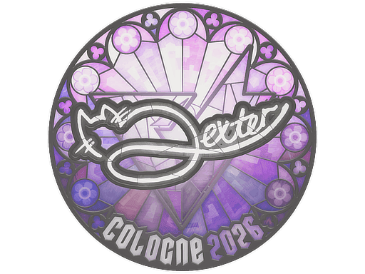 Sticker | dexter | Cologne 2026