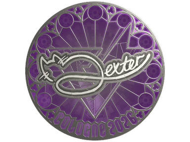 Sticker | dexter (Foil) | Cologne 2026