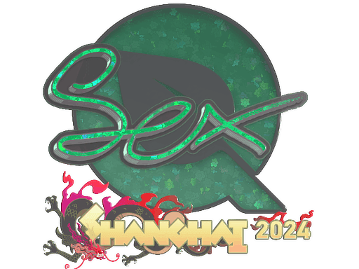 Sticker | dexter (Glitter) | Shanghai 2024