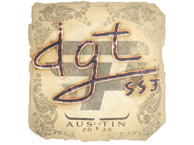Sticker | dgt | Austin 2025