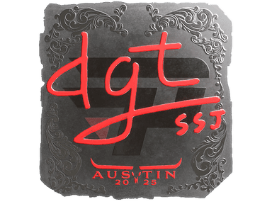 Sticker | dgt (Foil) | Austin 2025