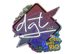 Sticker | dgt (Glitter) | Rio 2022